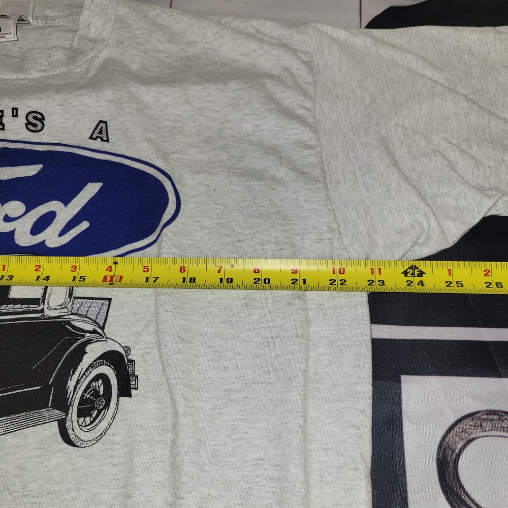 Vintage Ford Graphic T-Shirt Men's Unique Single Stitch Fruity Tag Extra Large - Picture 3 of 4